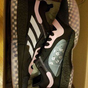 NWB Adidas Marquee Boost Low Black & Pink
